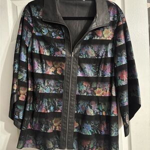 VTG 1990 Leather Club Fabio Fischer High Fashion Haute Couture Lambskin Jacket